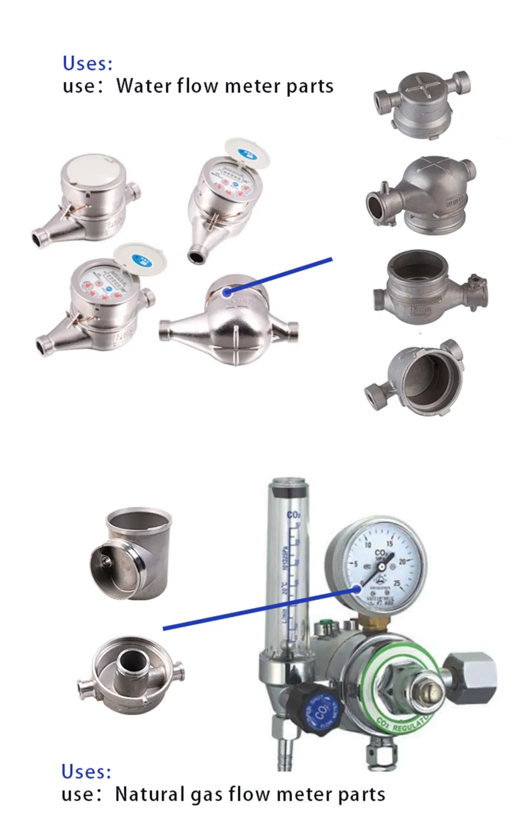 OEM Stainless Steel Investment Casting Parts Building Hardware